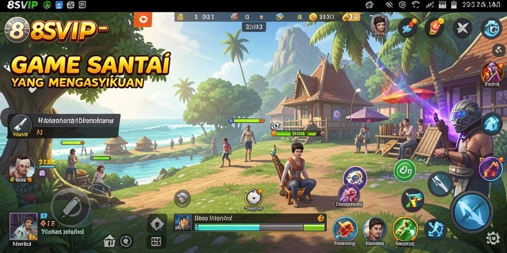 Tampilan gameplay 8SVIP yang menawan dan mengasyikkan.