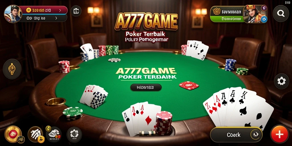 Tampilan gameplay seru A777GAME dengan teman-teman.