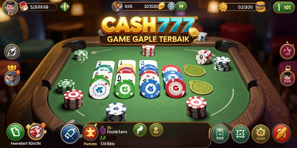 Tampilan gameplay seru dan menarik di CASH777.