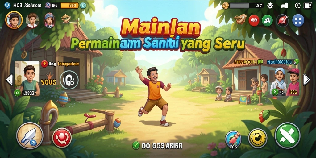 Tampilan gameplay H03 yang menarik dan penuh warna.