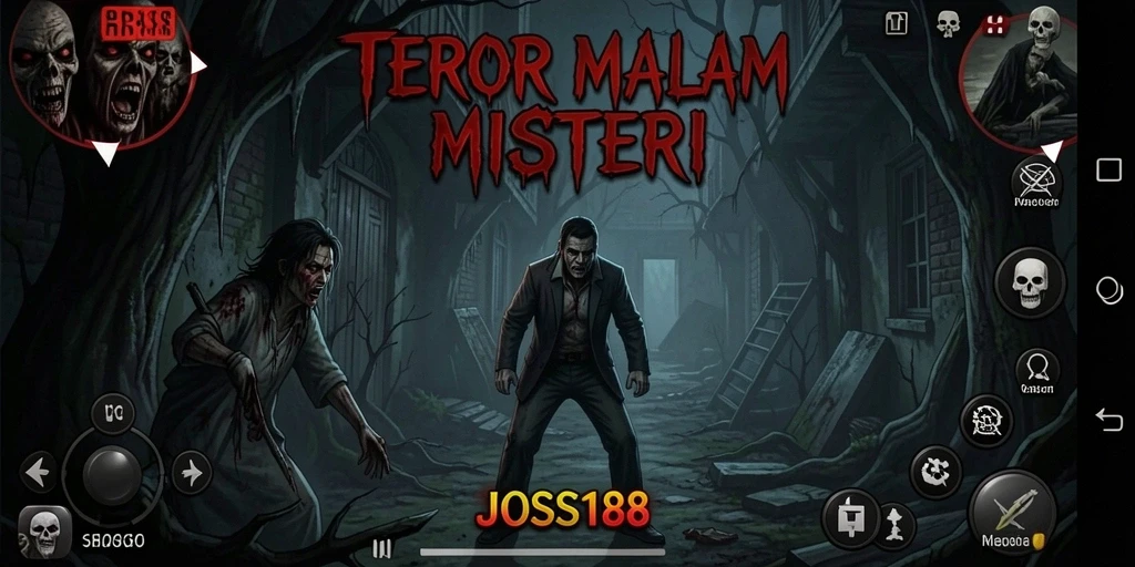Gambaran menegangkan dari gameplay <strong>JOSS188</strong> di dunia horor.