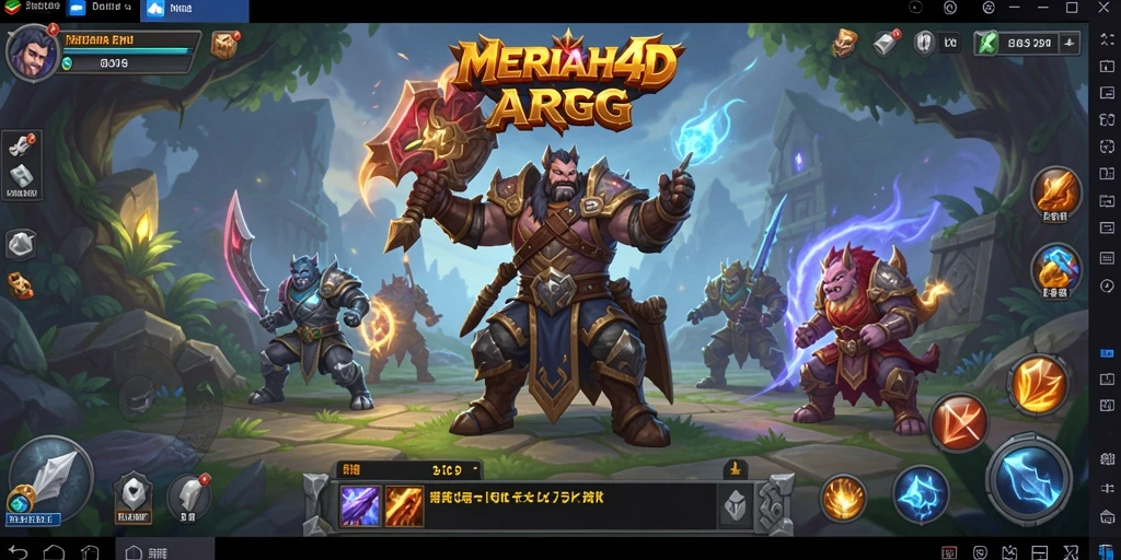 Gameplay seru dalam dunia fantasi MERIAH4D.