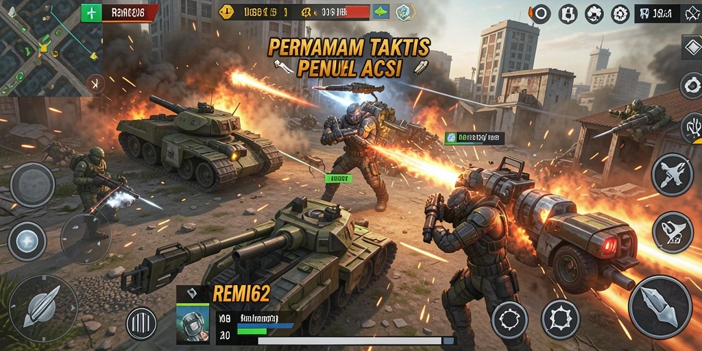 Tampilan gameplay TPS yang memukau dan penuh aksi.